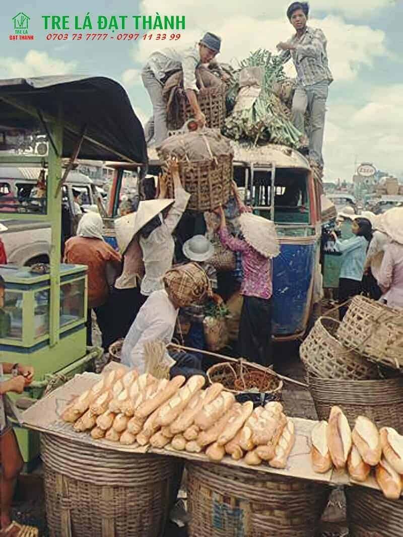 Cần Xé Tre Đựng Bánh Mì